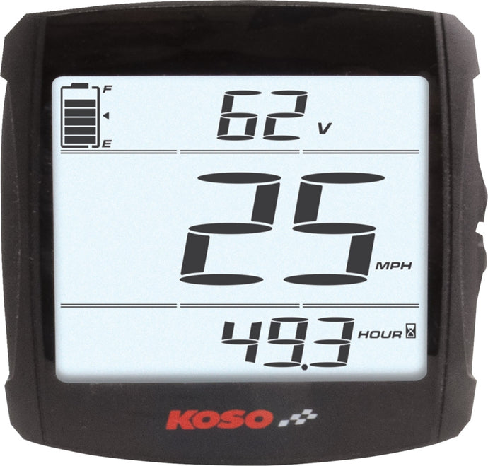 Koso North America BB026010 XR-01 GPS Speedometer with Sensor