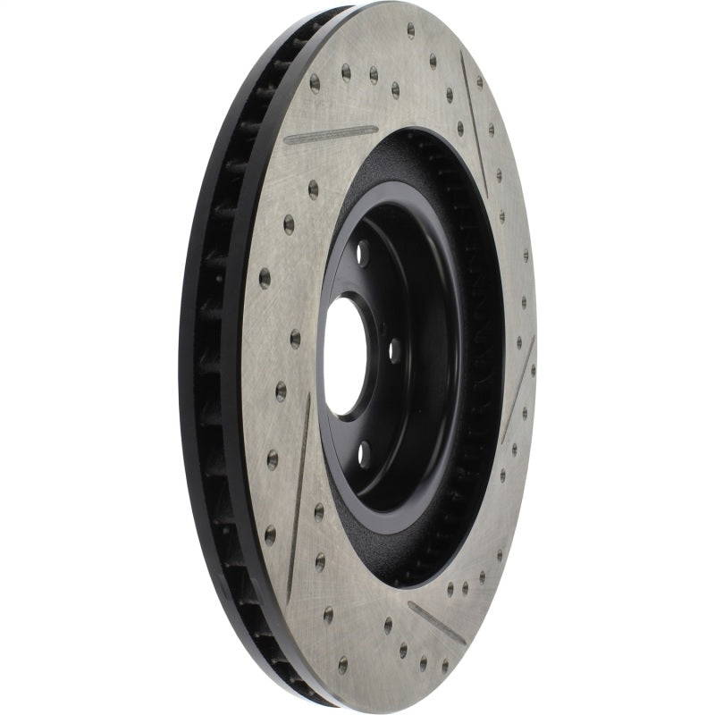 Load image into Gallery viewer, Stoptech 127.44205R ST Slot &amp; Drill Brake Rotors
