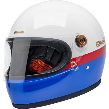 Load image into Gallery viewer, Biltwell Inc. Gringo S Helmet (Small, White/Red/Blue)
