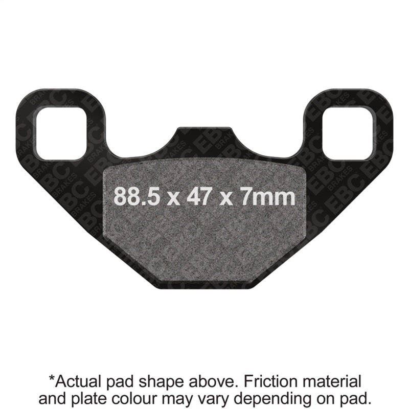 Load image into Gallery viewer, Ebc Powersports FA489R EBC R Sintered Brake Pads
