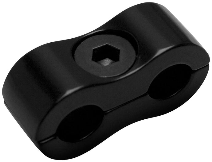 Motion Pro Tools & Cables 11-0094 Throttle/Idle Cable Clamp - Single Cable Holder For 15/64in. and 9/32in. Cables - Black
