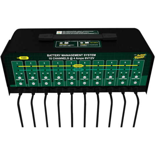 Battery Tender 021-0134-DL-WH 10-Unit Battery Charger