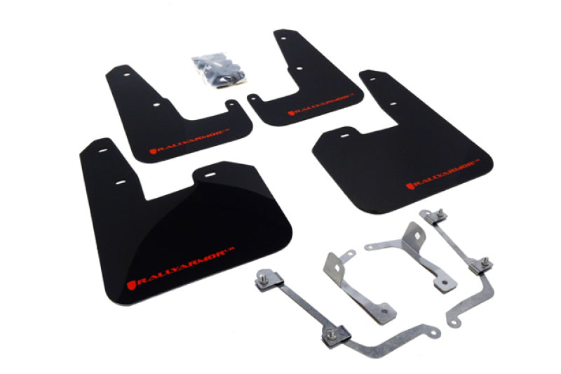Load image into Gallery viewer, Rally Armor MF15-UR-BLK/RD RAL UR Blk Flap/Rd Logo
