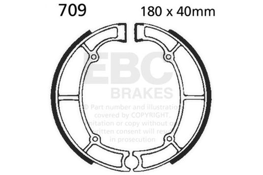 Ebc Powersports 709 EBC FA-SFA-X Brake Pads