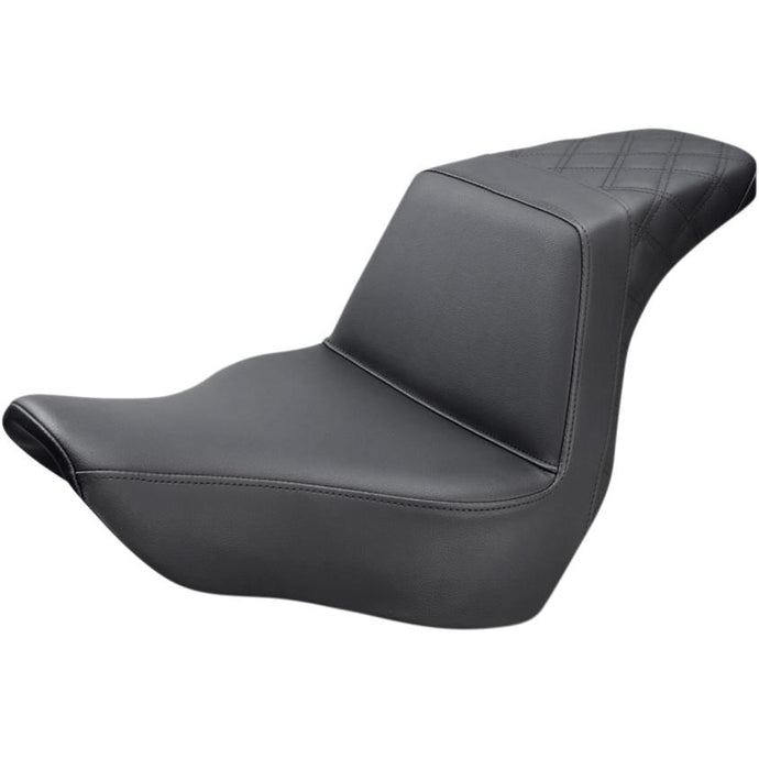 Saddlemen 818-29-173 Step-Up Rear LS Seat - Black Smooth