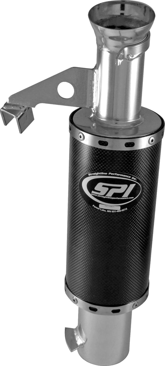 Straightline Performance 131-165 Lightweight Carbon Stainless Silencer