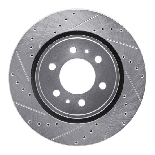 R1 Concepts 631-54204L RNC Brake Rotor - Drill & Slot