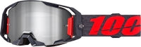 100% Armatic Goggles (One Size Fits Most, Turo / Mirror Silver Lens)