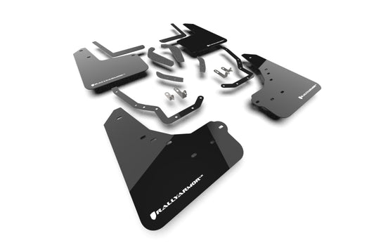 Rally Armor MF148-UR-BLK-WH RAL UR Blk Flap/Wht Logo