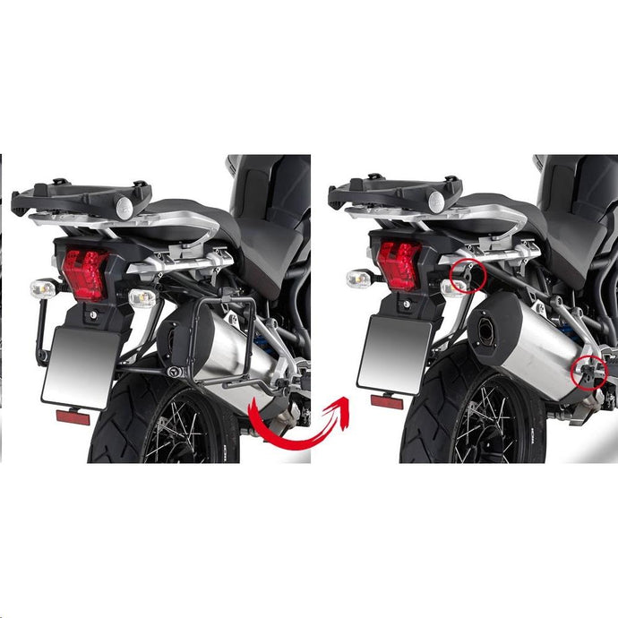 Givi PLR6408 Side Case Mounting Hardware
