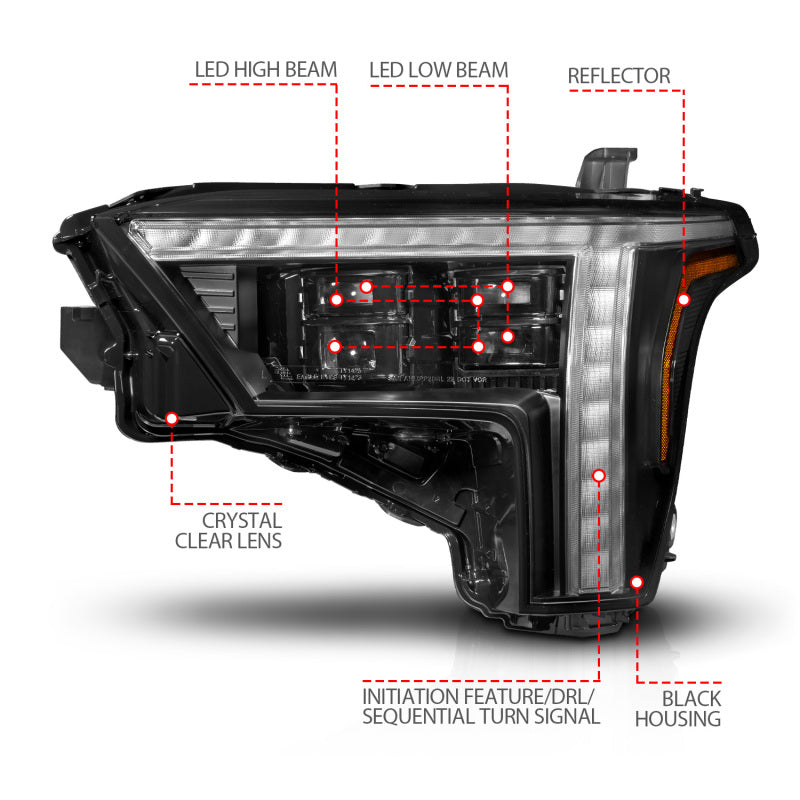 Load image into Gallery viewer, Anzo 111599X-L ANZ LED/Projector Headlights
