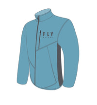 Fly Racing Mid Layer Womens Jacket Blue