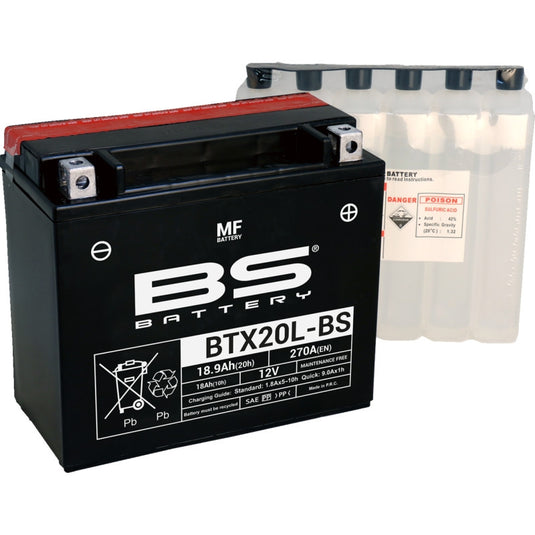 Bs Battery 300610 MF AGM Maintenance-Free Battery