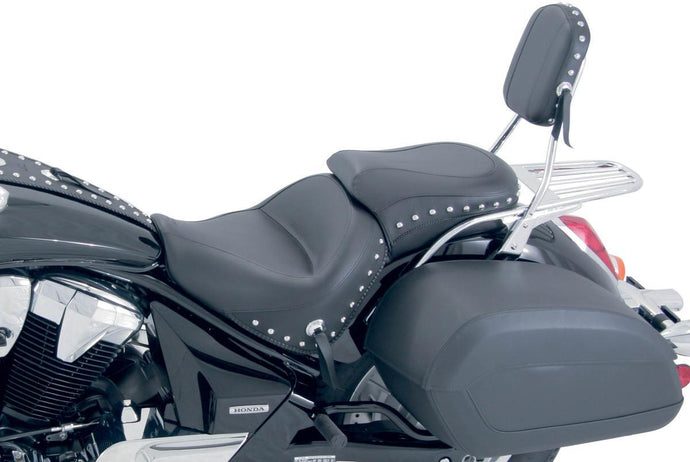Mustang 75216 Wide Touring Two-Piece Seat - Studded