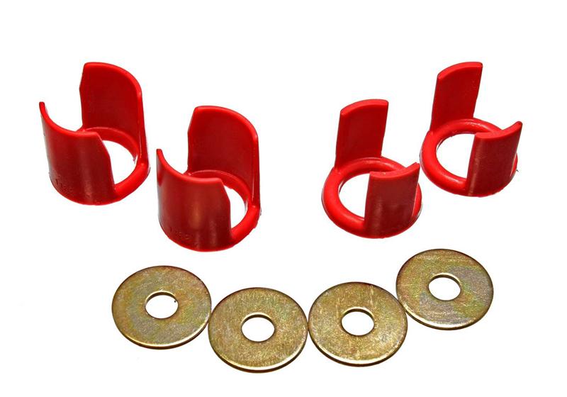 Load image into Gallery viewer, Energy Suspension 7.1113R ES Subframe Bushings - Red
