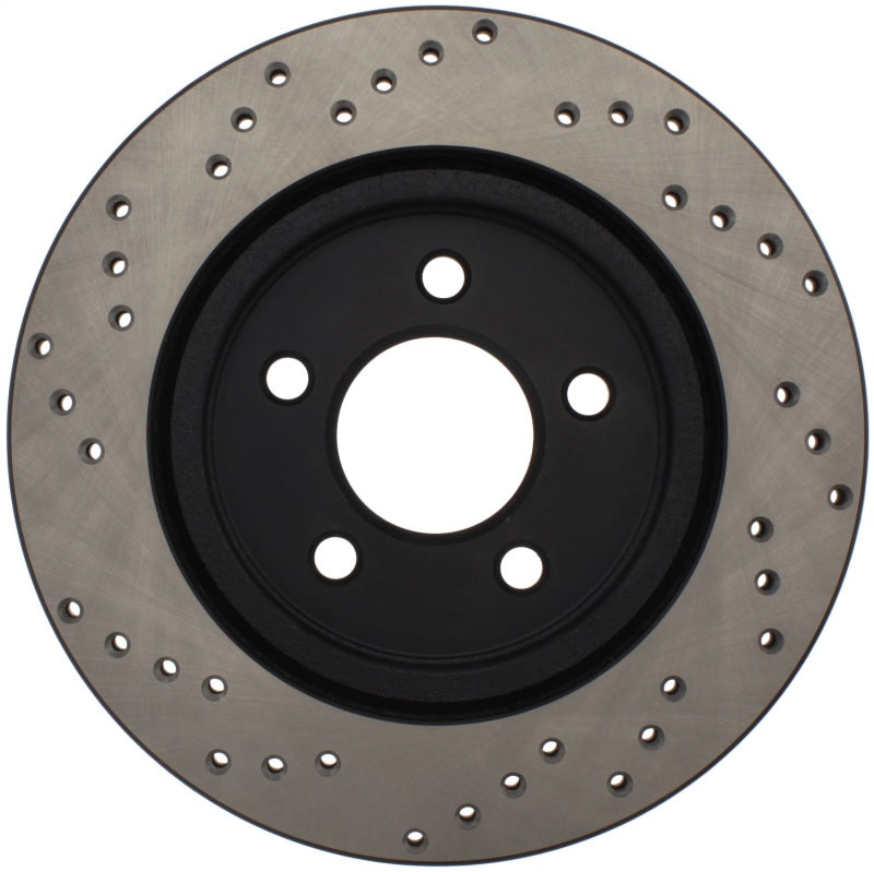 Load image into Gallery viewer, Stoptech 128.61087L ST Drilled Sport Brake Rotors
