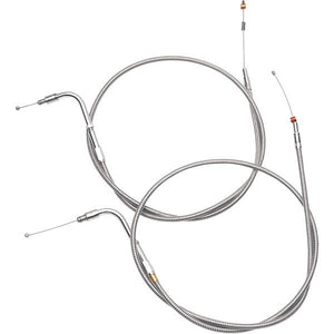 Barnett 102-30-30020-10 Stainless Clear-Coated Throttle Cable (+10in.)