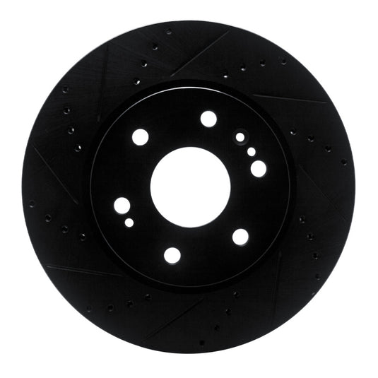 R1 Concepts 633-47080L RNC Brake Rotor - Drill & Slot