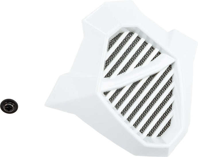 G-Max Mouth Vent with Screw for MX-46/46Y Helmets - White
