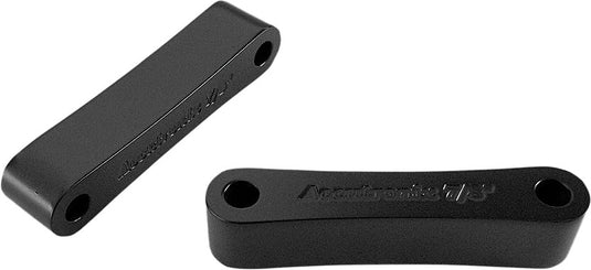 Accutronix TFS49-SF5/8B Smooth 49mm Fender Spacer - 5/8in. - Black