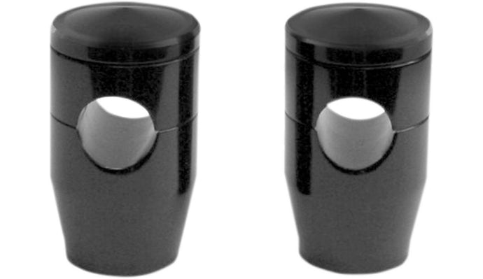 Accutronix HR1352-B Custom Risers for Standard Triple Trees - 2in. - Black