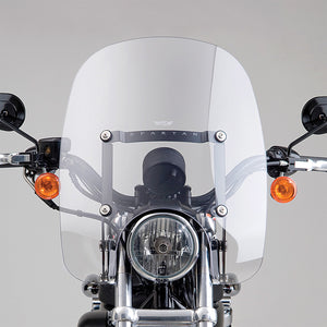 National Cycle Spartan Windshield - 16.25in - Clear Clear