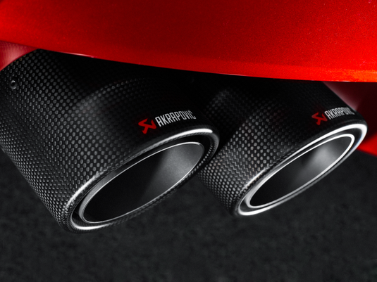Akrapovic TP-CT/10 AKR Tail Pipe Set - Carbon