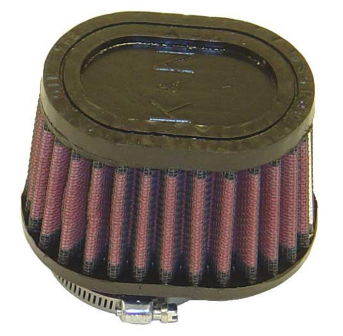 K&N Engineering RU-1820 Universal Oval Tapered Air Filter - Rubber End Cap