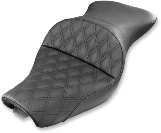 Saddlemen 807-03-029LS Explorer LS Touring Seat - w/ 4.5 Gallon Tank - Black