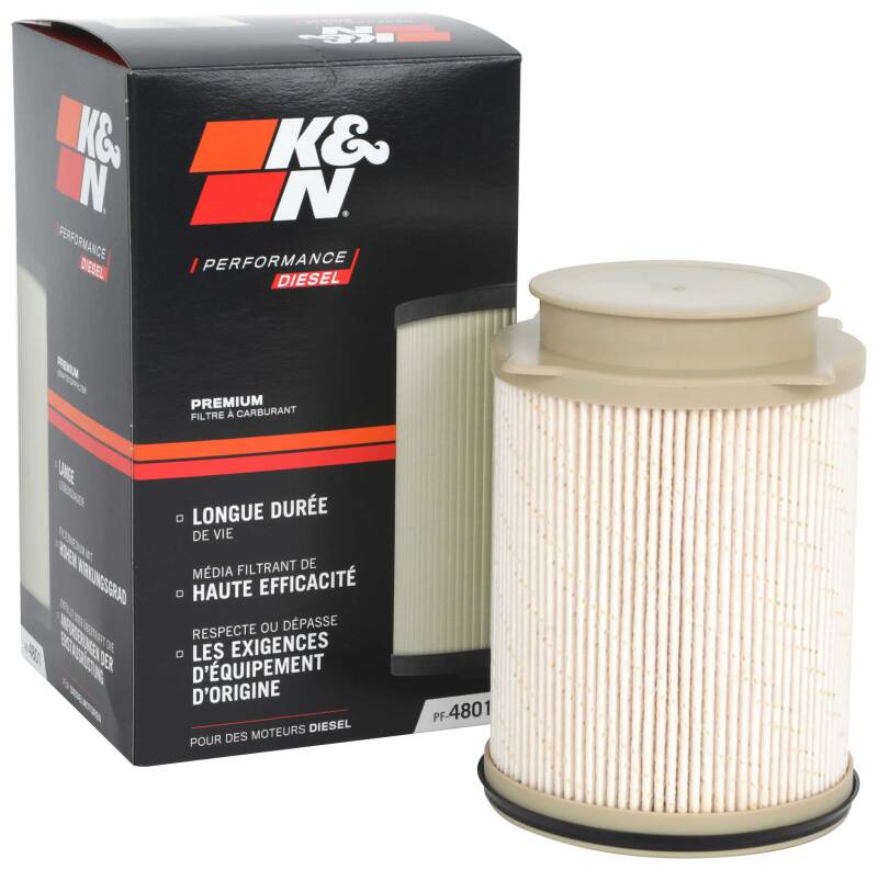 Load image into Gallery viewer, K&amp;N Engineering PF-4801 KN Inline Fuel Filter
