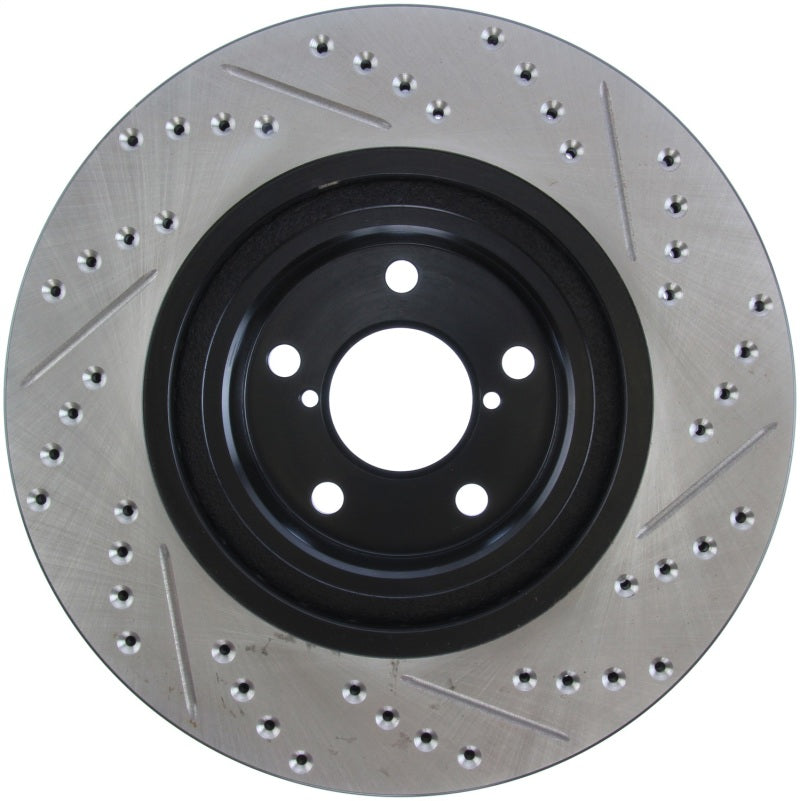 Load image into Gallery viewer, Stoptech 127.47021R ST Slot &amp; Drill Brake Rotors
