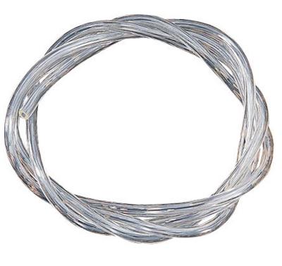Helix Racing Products 380-1206 Colored Fuel Line - 3/8in. x 1/2in. - 3ft. - Clear