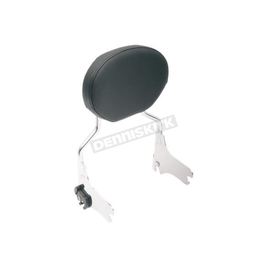 Drag Specialties 0822-0431 Oval Sissy Bar Pad - Smooth - Vinyl