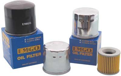 Emgo 10-55610 Oil Filter - Chrome