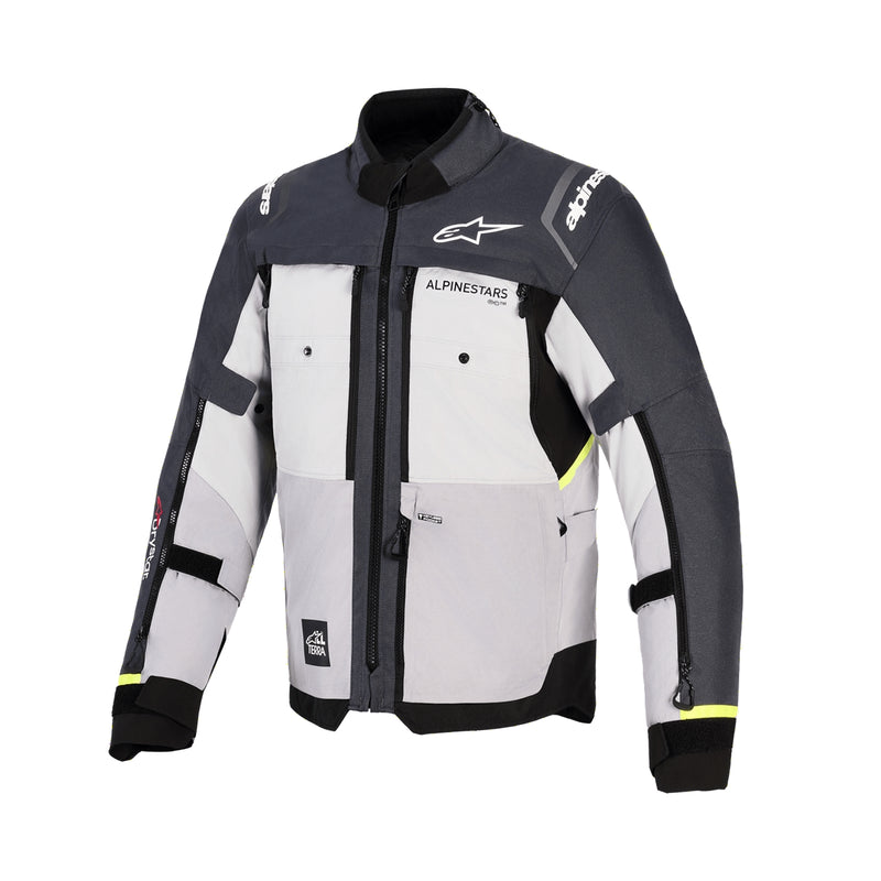 Load image into Gallery viewer, Alpinestars Cusco Drystar Jacket (Small, Ice Gray/Mid Gray/Deep Gray)
