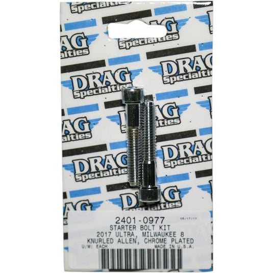 Drag Specialties 2401-0978 Starter Bolt Kit - Smooth