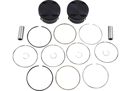 Wiseco K2803 Black Edition Piston Kit (114in.) - 4.016in. Bore, 11.0:1 Compression