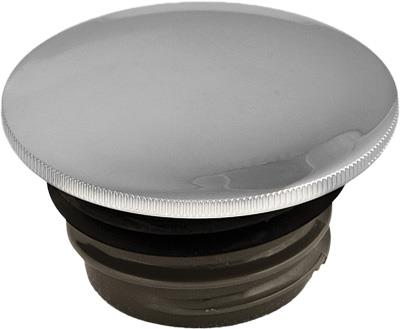 Harddrive 03-0316A-A Screw in Smooth Vented Gas Cap - Chrome