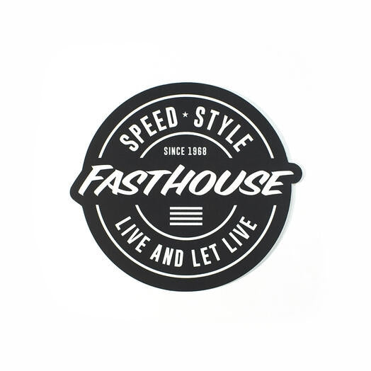 Fasthouse 3291-2900-00 Let Live Sticker - 25pk