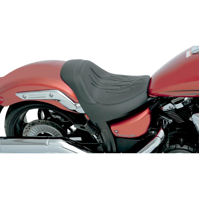 Z1r 0810-1767 Low-Profile Solo Seat - Flame Stitch
