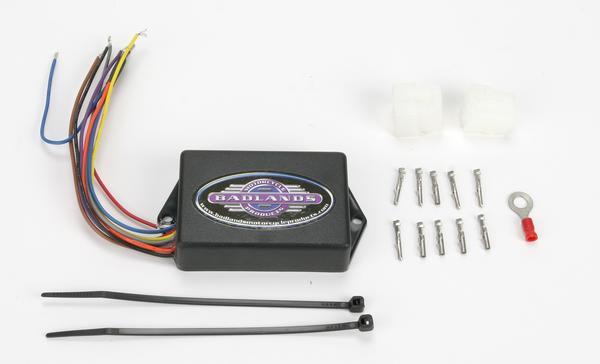Badlands M/C Products ILL-01-B Illuminator Plug-In Style Run, Brake and Turn Signal Module