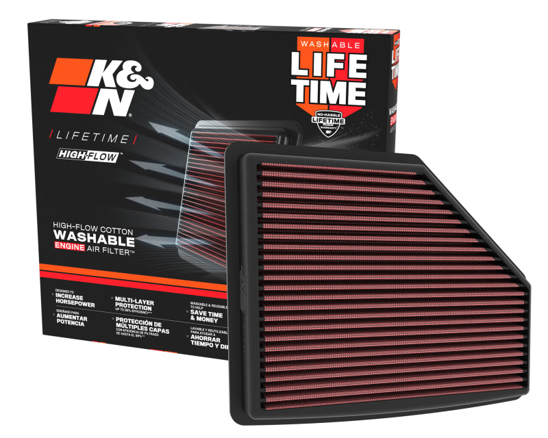 Load image into Gallery viewer, K&amp;N Engineering 33-5119 KN Drop in Air Filters
