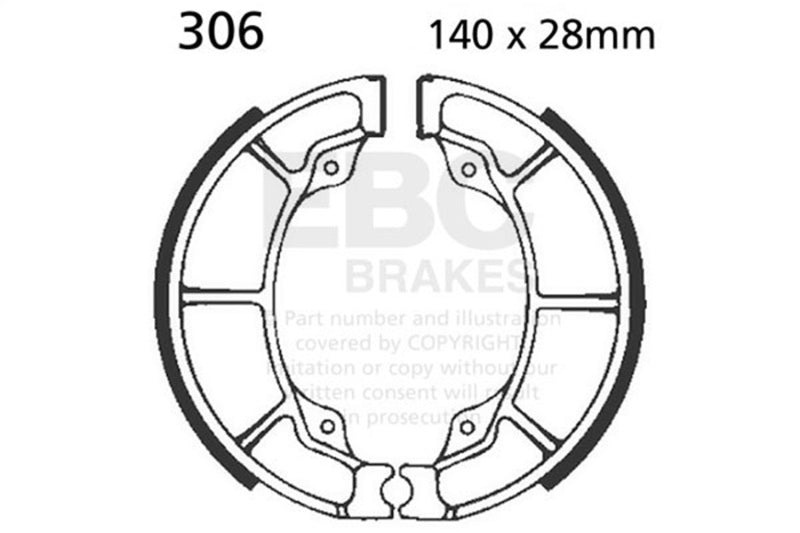 Load image into Gallery viewer, Ebc Powersports 306 EBC FA-SFA-X Brake Pads
