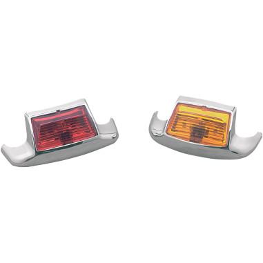 Drag Specialties DS-719932 Rear Fender Tip Light - Light w/ Red Lens Replacement