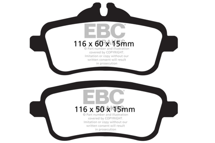 Ebc DP62137 EBC Greenstuff Brake Pad Sets