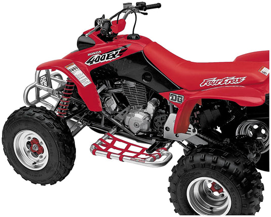 Dg Performance 60-2455 Alloy Nerf Bars - Alloy Bar - Red Web