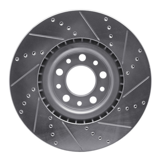 R1 Concepts 631-16012L RNC Brake Rotor - Drill & Slot