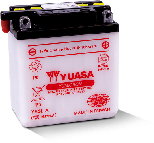 Yuasa Battery YUAM223LA YSA Yumicron Battery