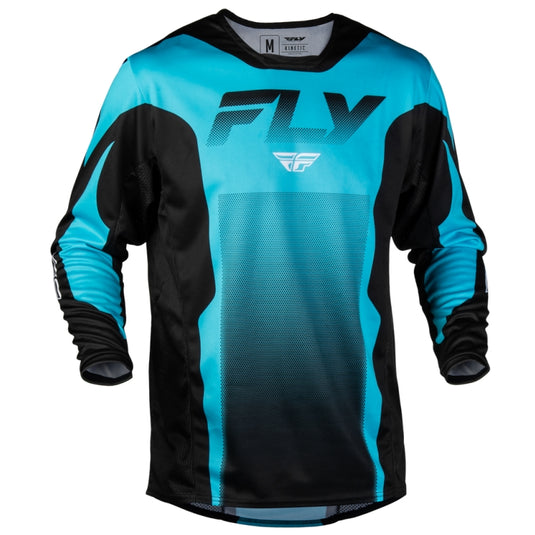 Fly Racing Kinetic Fade Jersey (X-Large, Black/Blue/White)