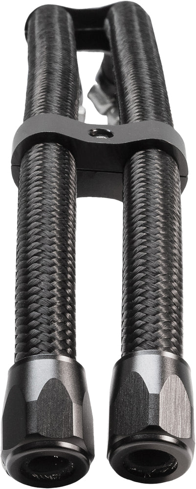Jagg 211-JLWN06 Oil Hose Upgrade Kit - Black Lightweight Fiber Braided